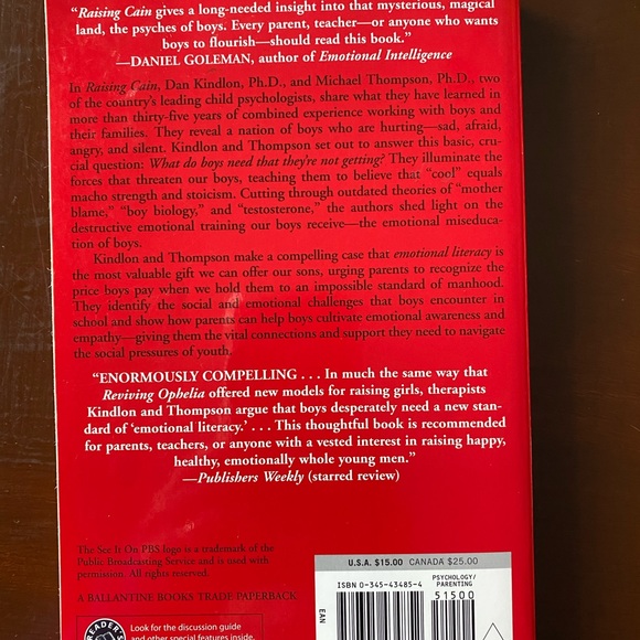 Raising Cain by Dan Kindlon  and Michael Thompson - Picture 3 of 5